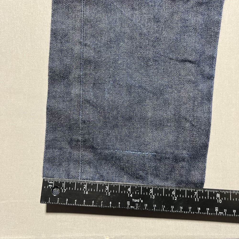 Naked & Famous Weird Guy Jeans Mens 32 Selvedge Denim Button Fly Indigo 32x33 - Picture 16 of 16
